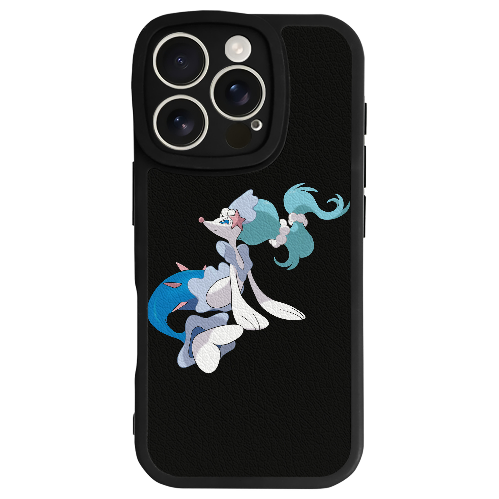 （画像用） ポケットモンスター Pokémon 【iPhone 16シリーズ対応】シリコンスマホケース（レザー調） 材質：シリコン